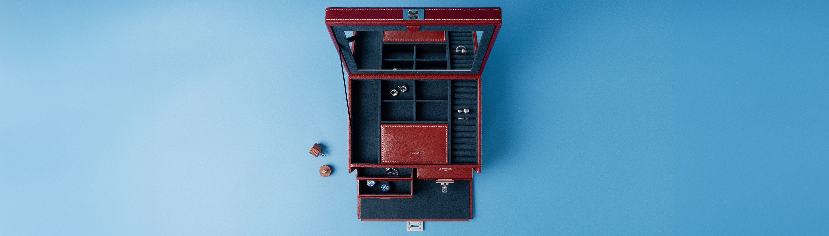 Accessoires en cuir femme
