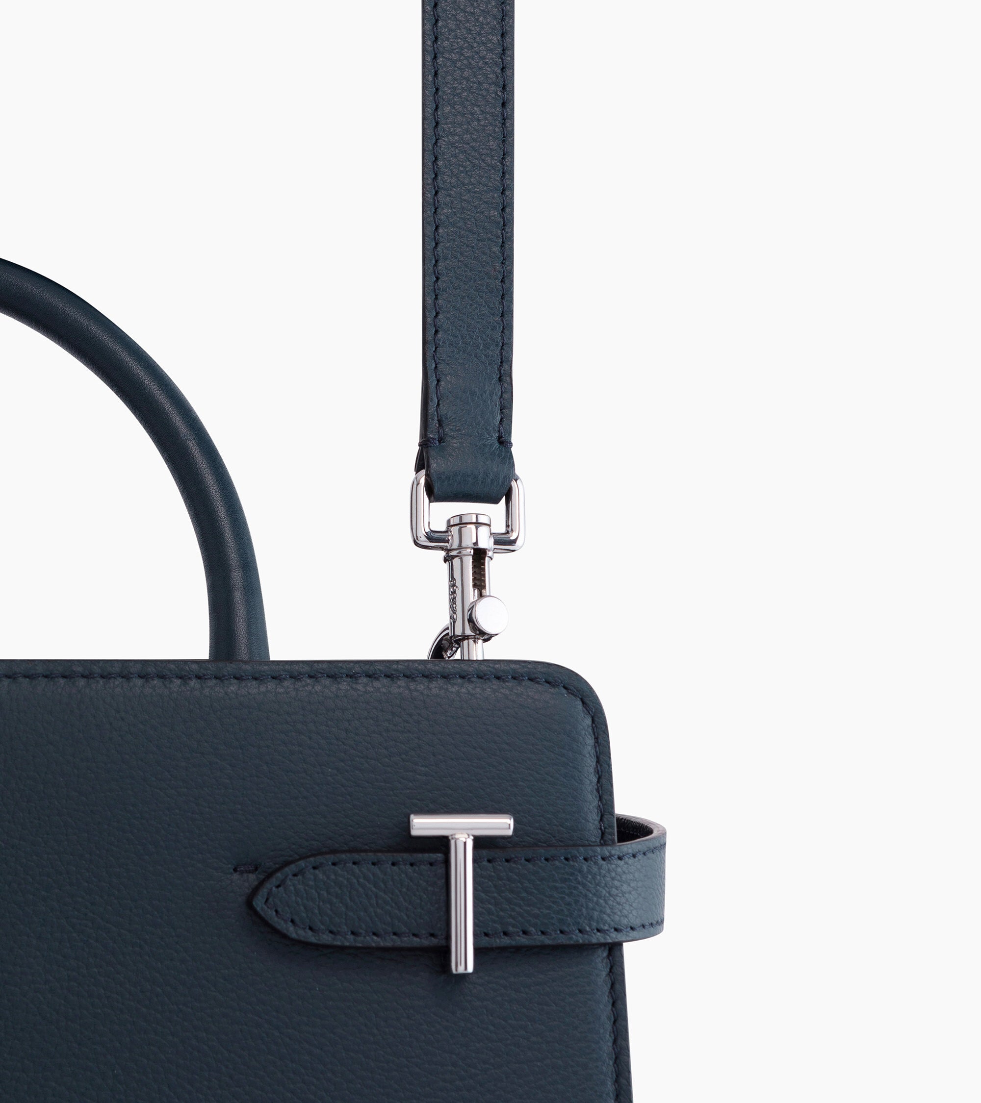 Bolso mediano Emilie de piel texturizada