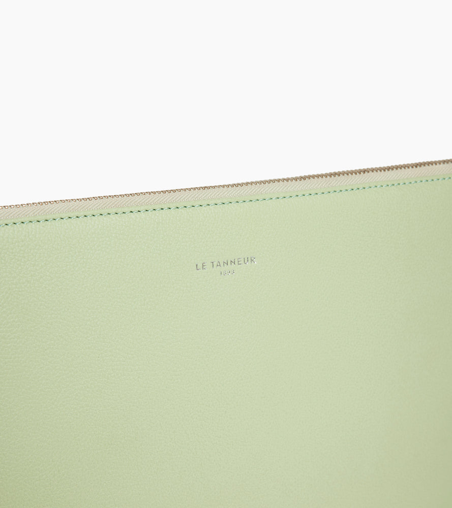 Bolso para portátil de 14" en cuero granulado