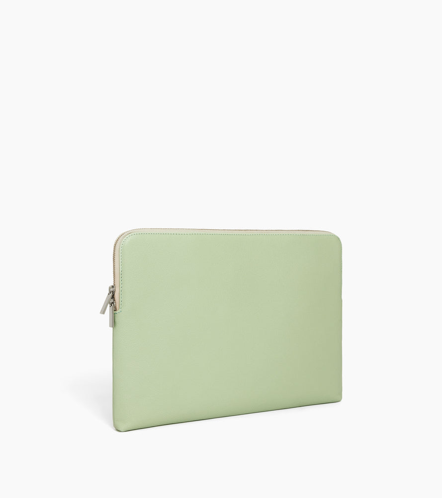 Bolso para portátil de 14" en cuero granulado