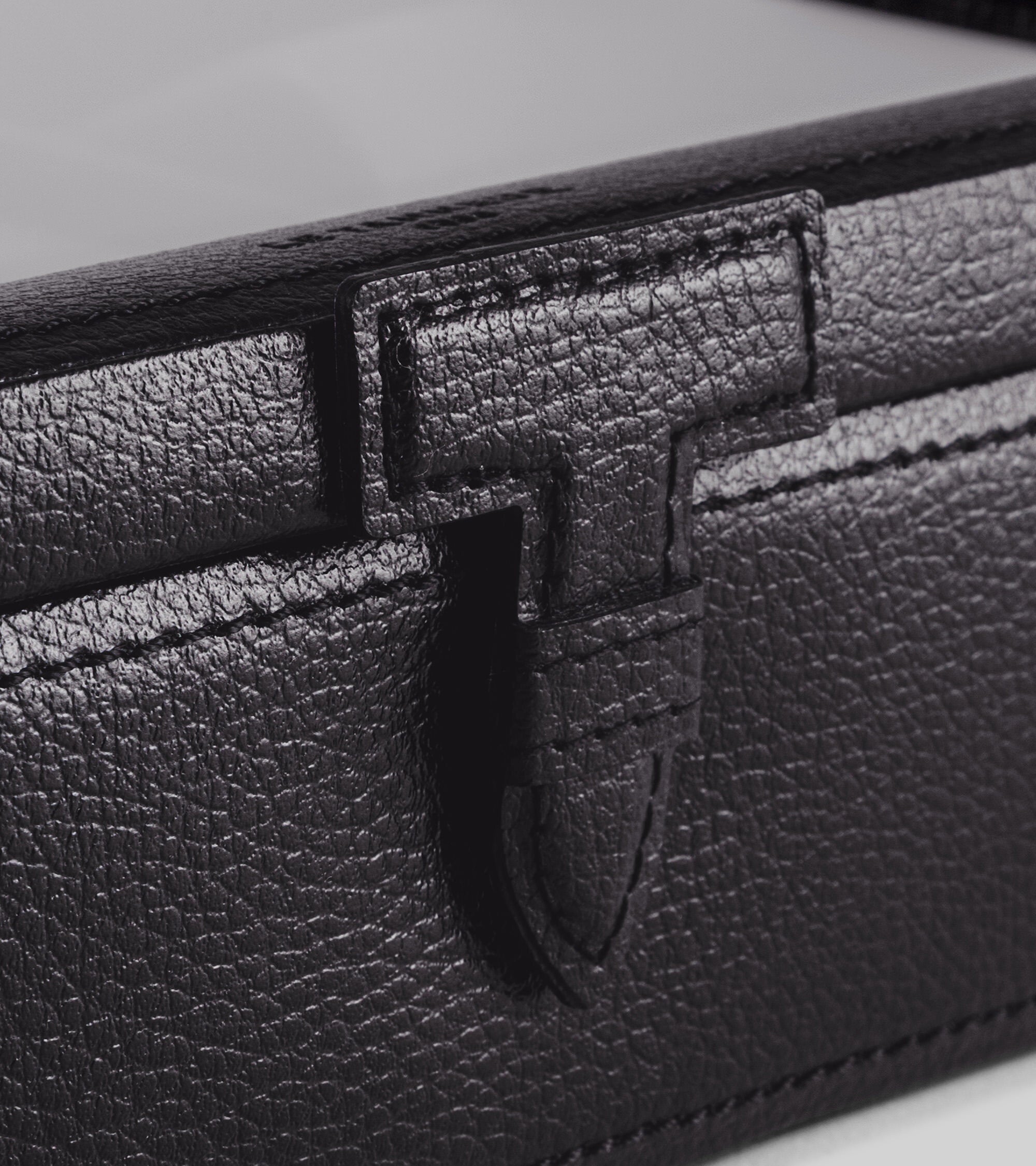 Estuche de piel para 10 relojes de pulsera