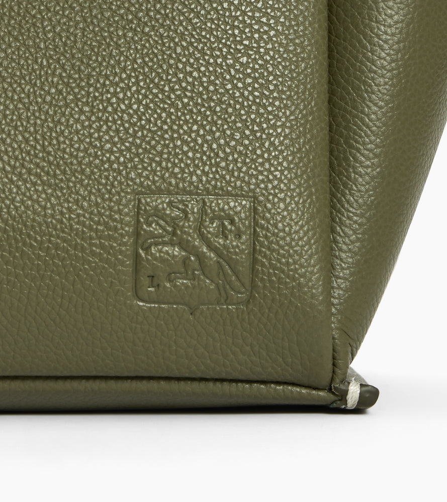 Petit sac à main Elena en cuir grainé