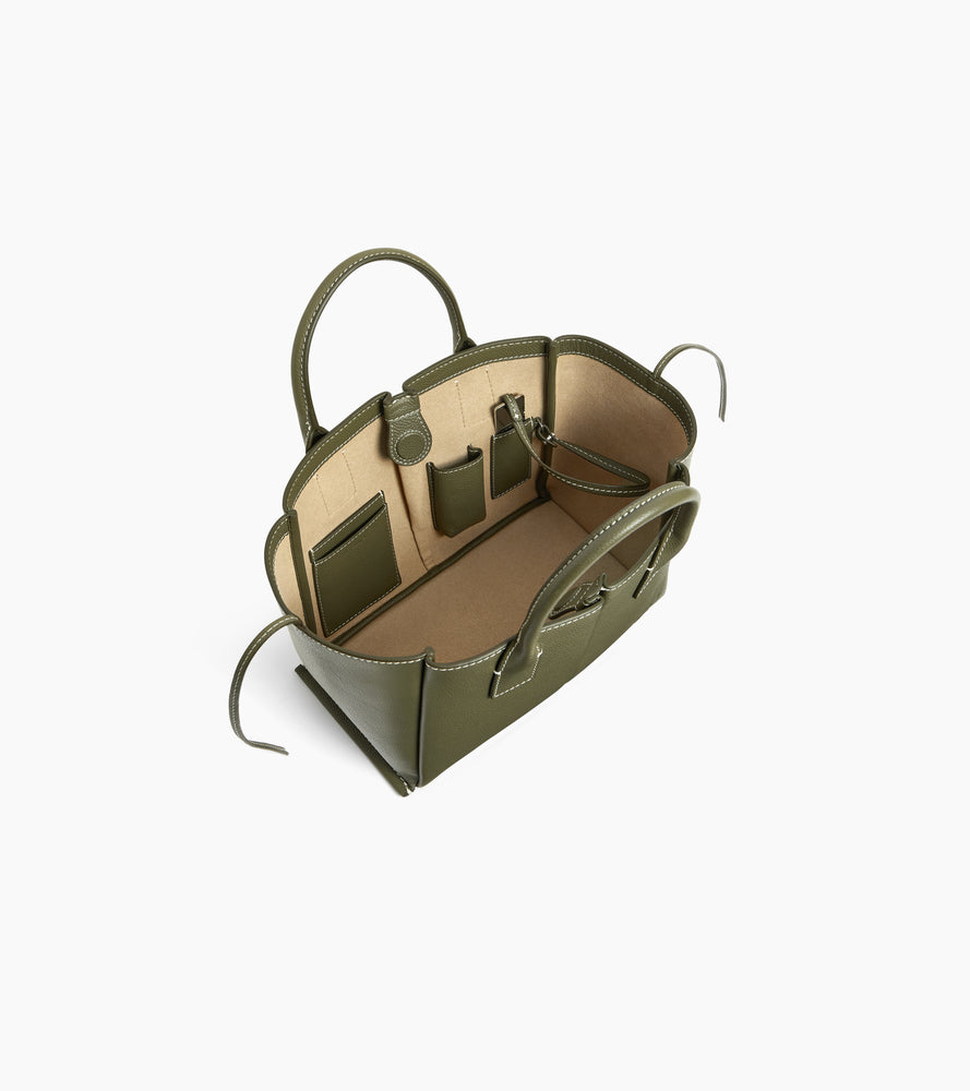 Petit sac à main Elena en cuir grainé