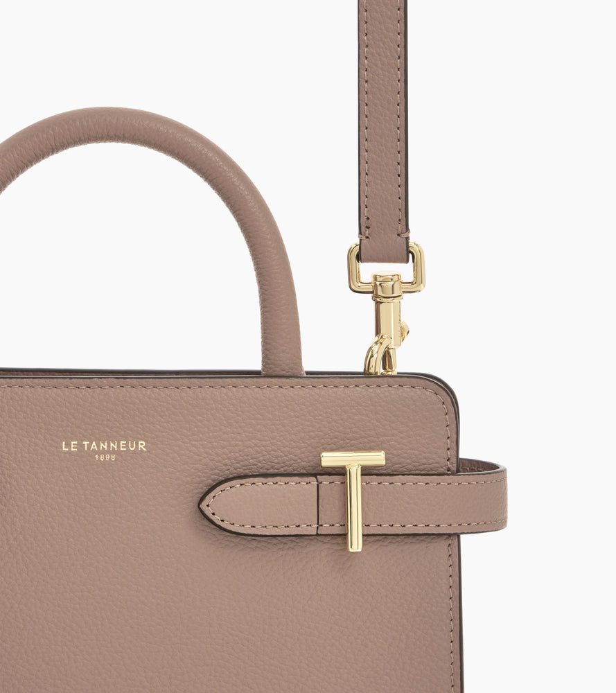 Bolso pequeño Emilie de piel texturizada