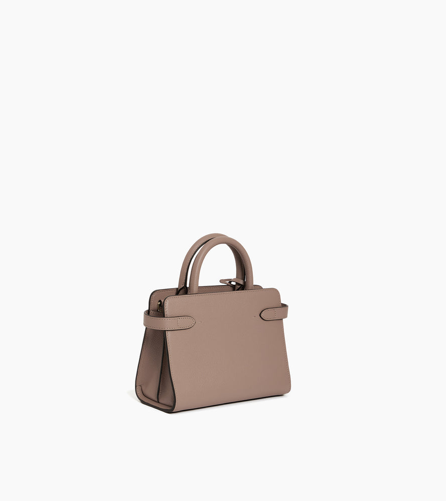 Bolso pequeño Emilie de piel texturizada
