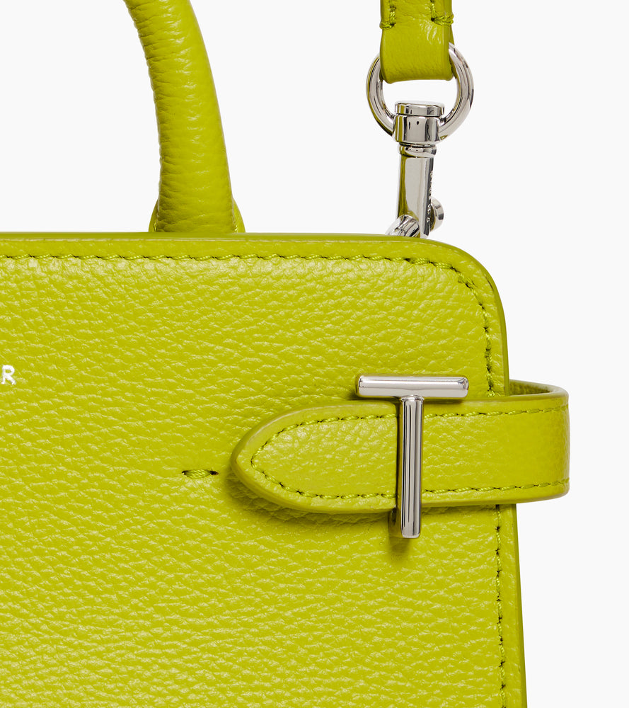 Mini sac à main Emilie en cuir grainé