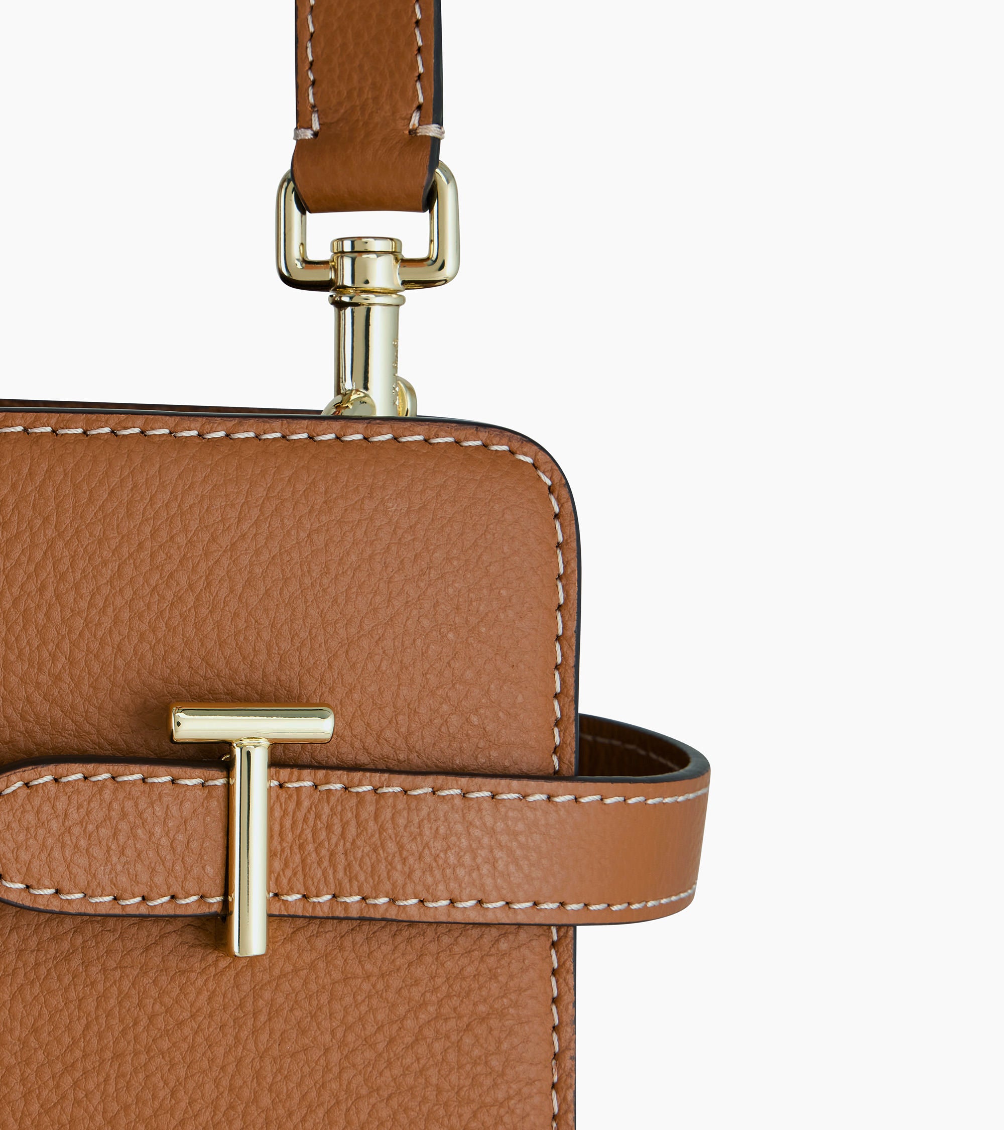 Grand sac à main Emilie en cuir grainé