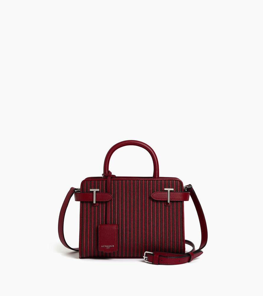 Kleine Emilie-Handtasche aus geflochtenem Leder