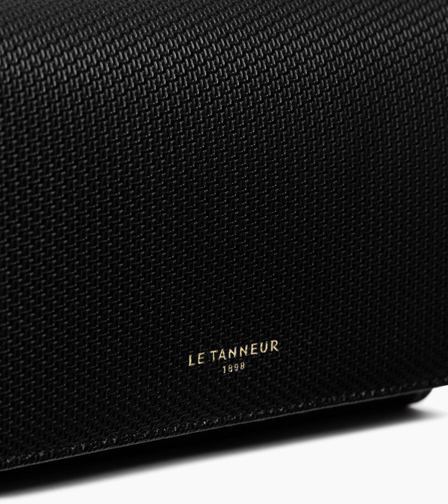 Portadocumentos de cuero con la firma T Emilie