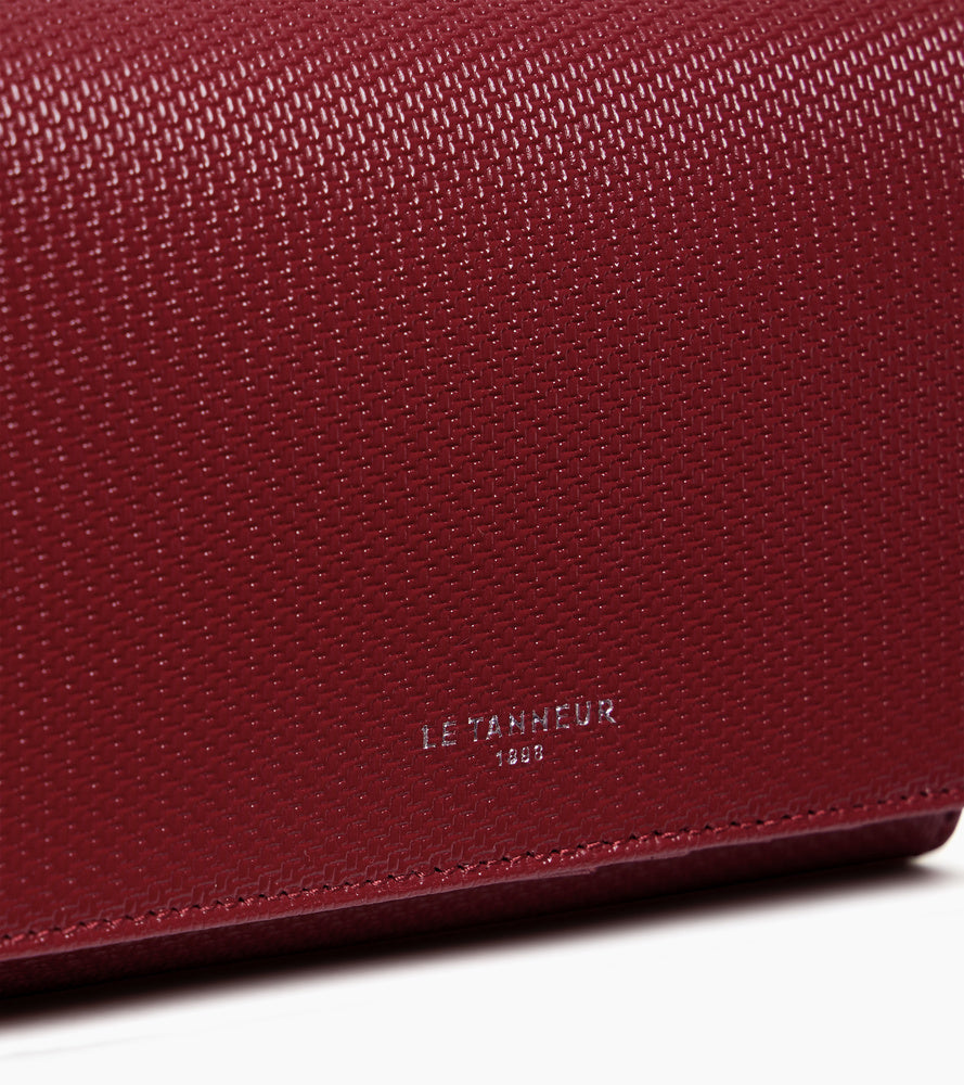 Portadocumentos de cuero con la firma T Emilie