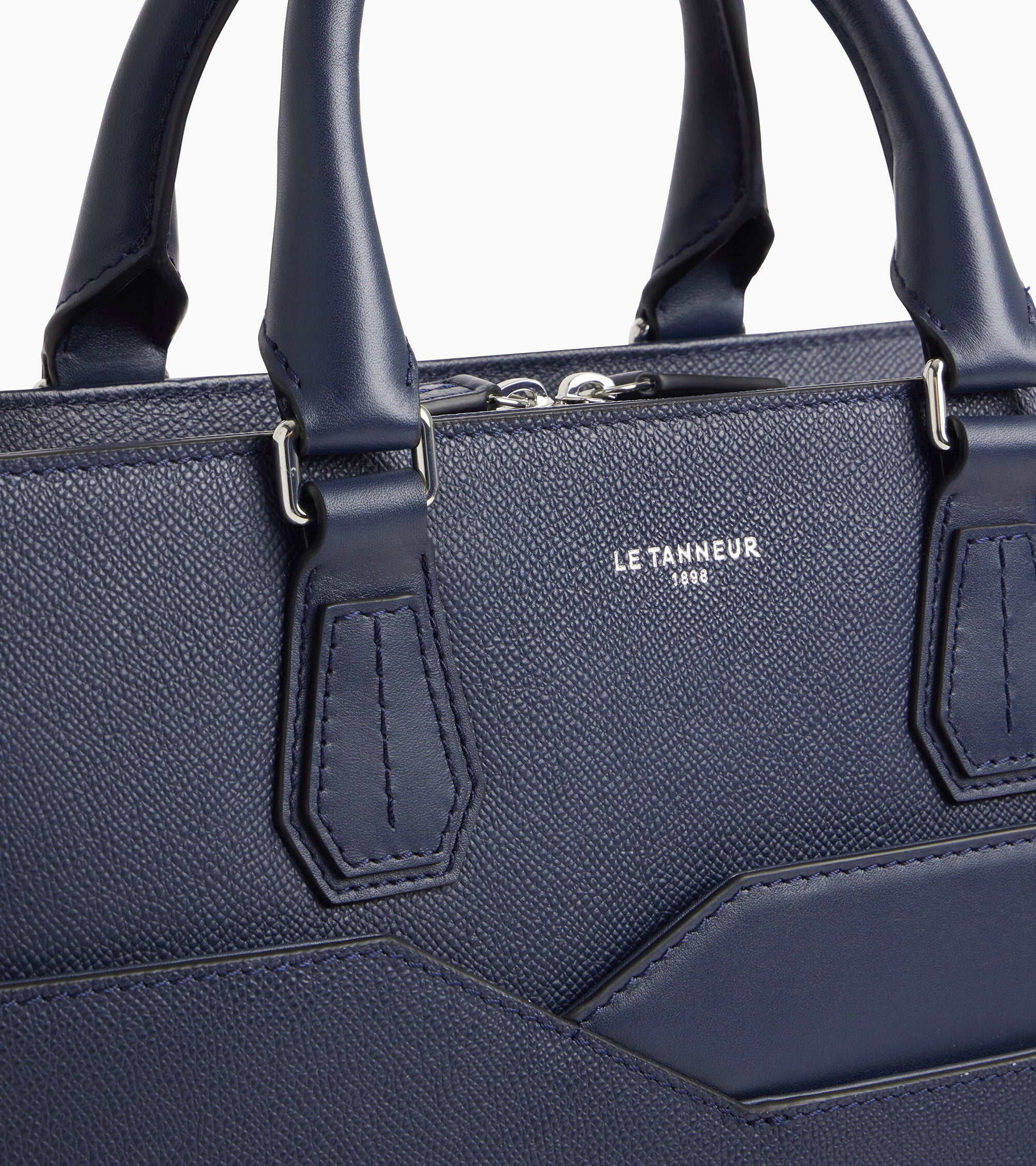 Porte documents 15 Gaston en cuir grain croisé