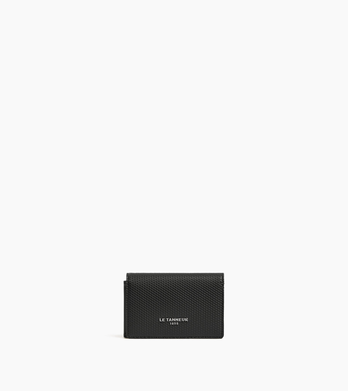 Porte cartes horizontal 2 volets Lucien en cuir signature T
