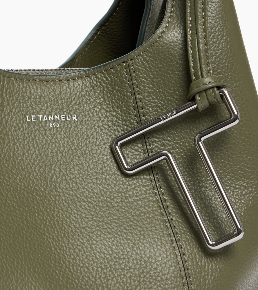 Kleine Handtasche Juliette aus genarbtem Leder