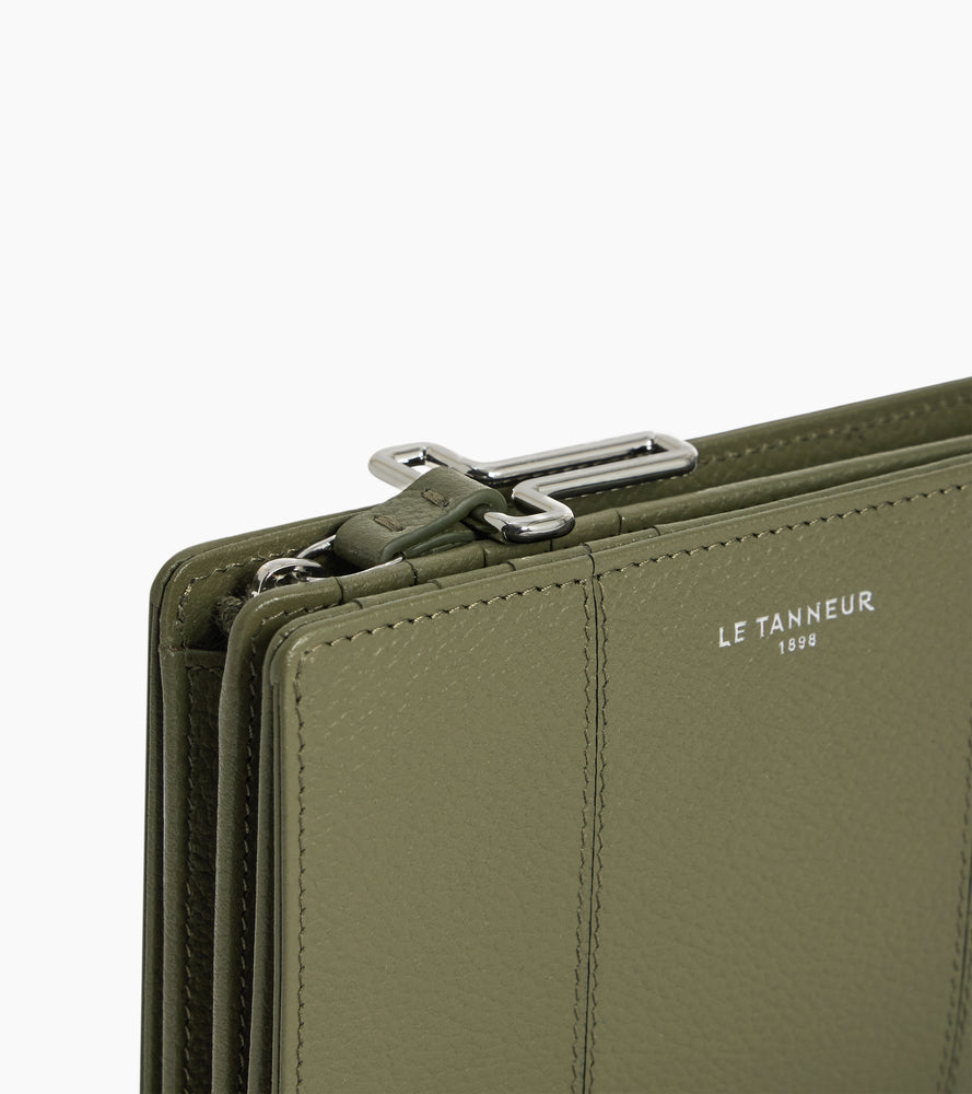 Juliette medium wallet in grained leather