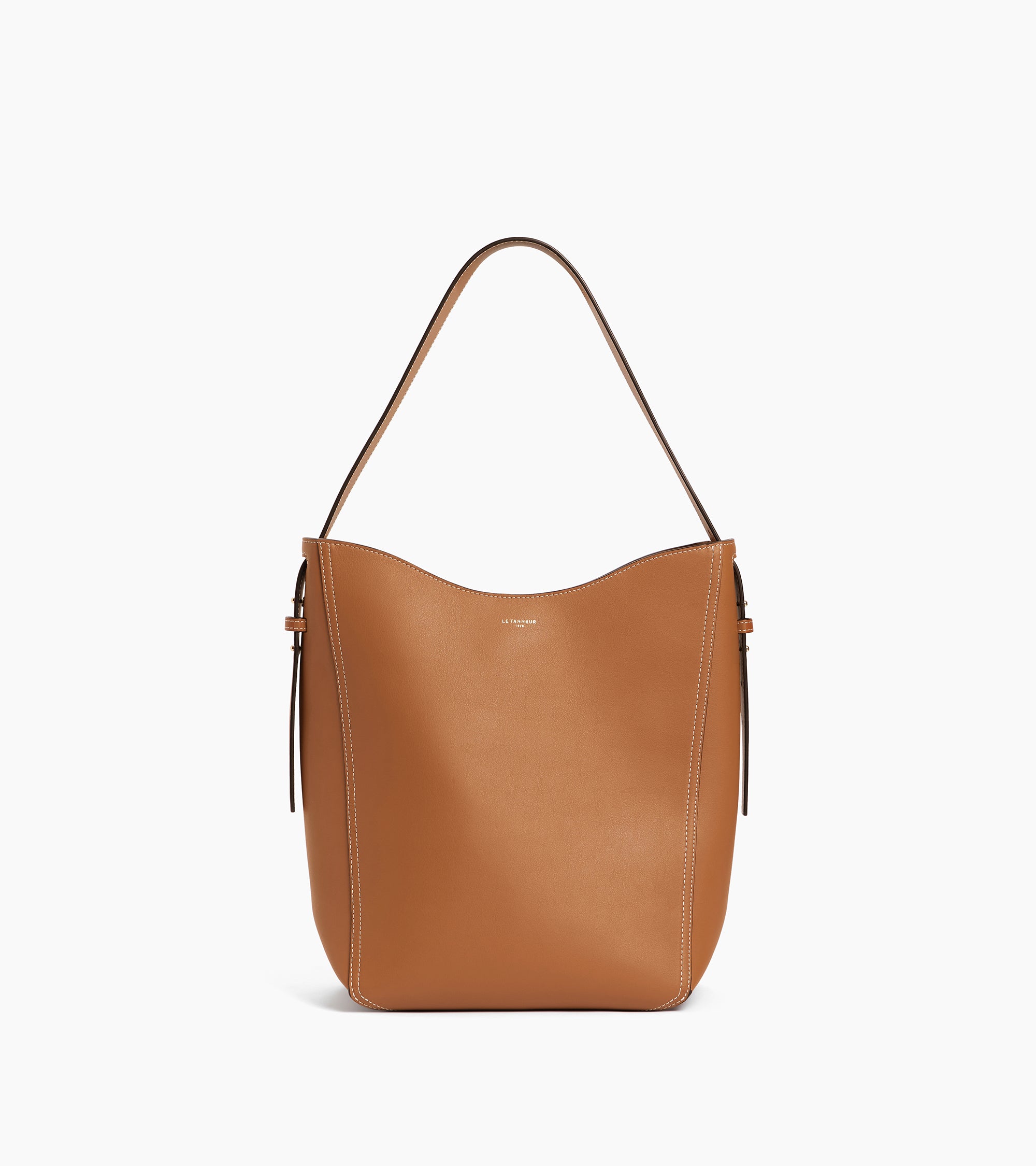Bolso hobo mediano modelo Céleste de piel lisa