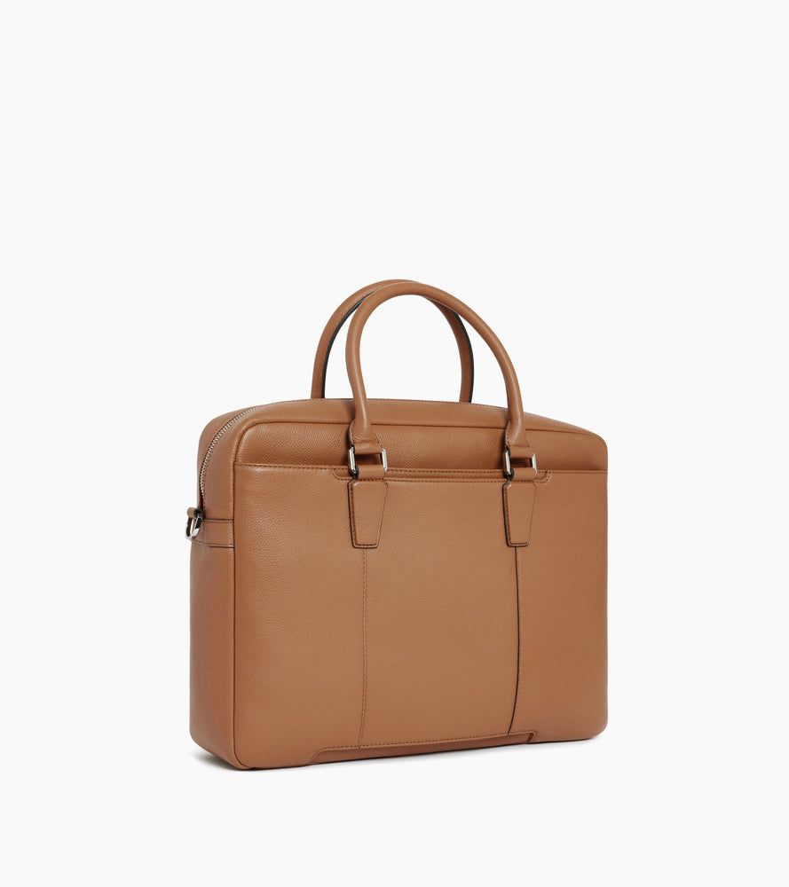 Porte documents 15" Marceau en cuir grainé moyen modèle