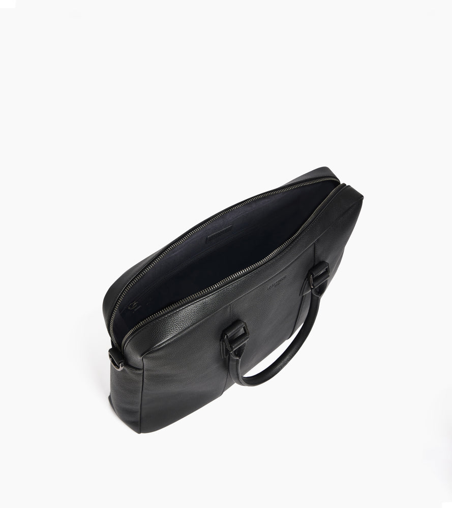 Marceau slim 15" document case in grained leather