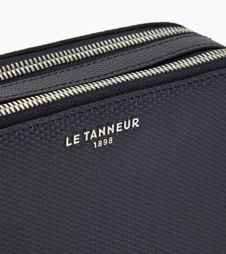 Emile small 2-compartment pouch in signature T leather